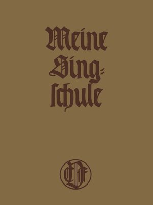 cover image of Meine Singschule